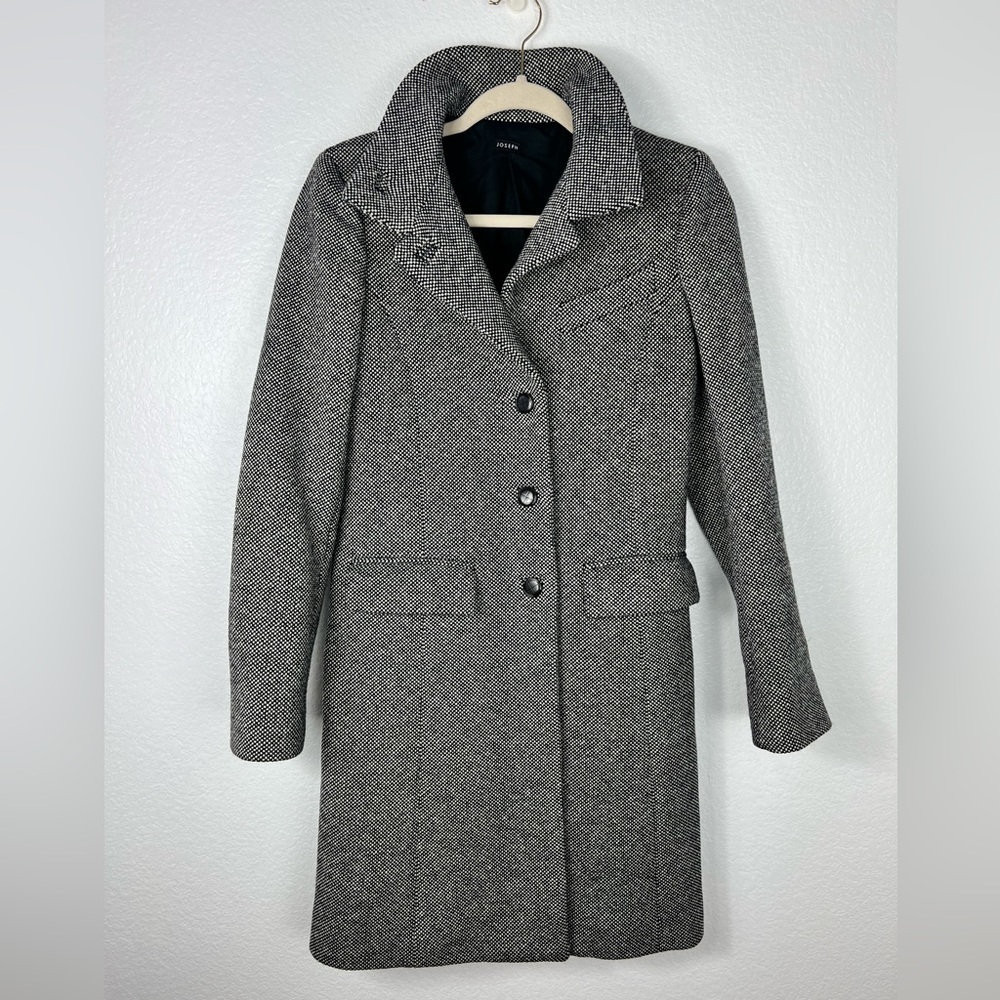JOSEPH wool winter coat women size 36 (Small)